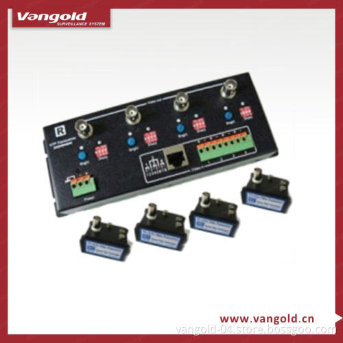 CCTV UTP Video Balun (4CH Active) (VG-T404R+213T)